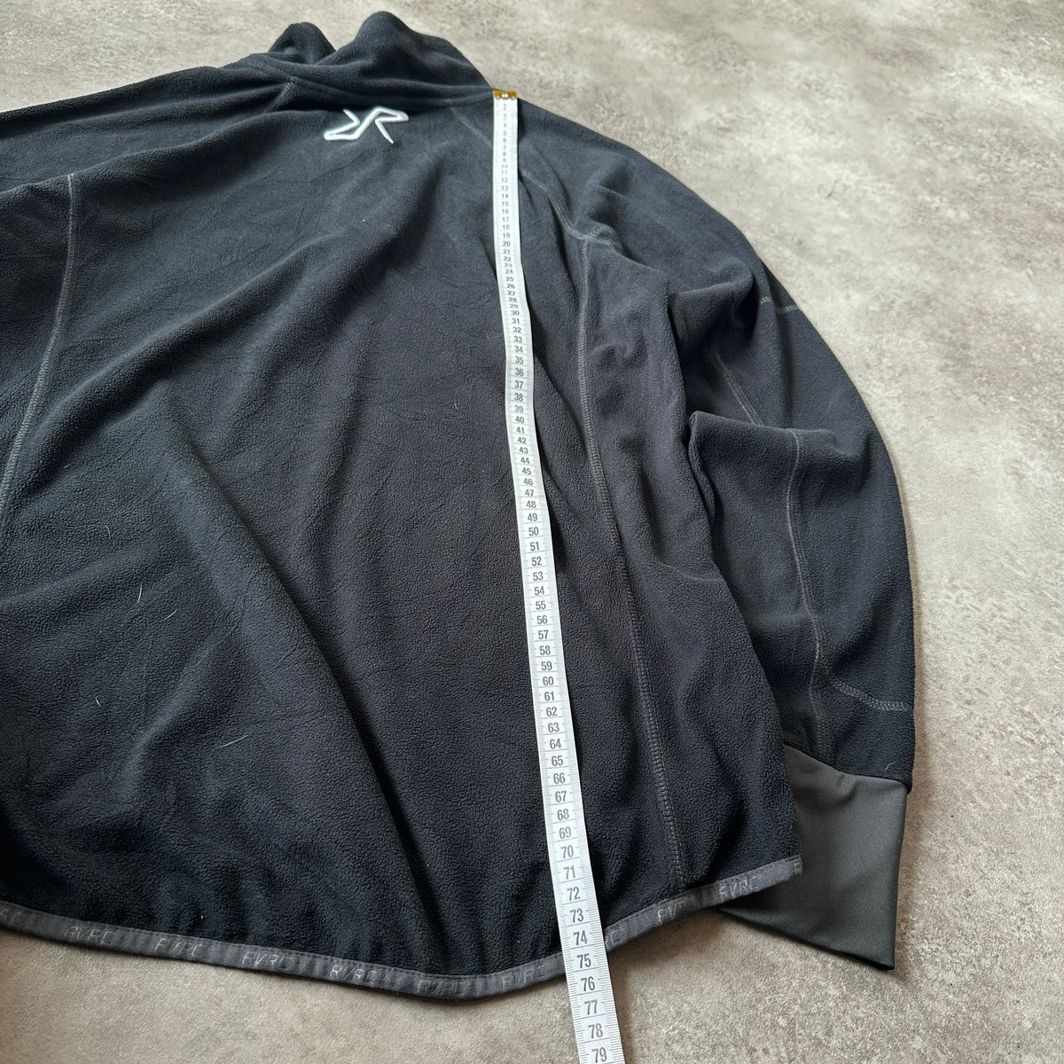 Revolution Race Dark Grey RVRC Fleece 1/2 Zip XL