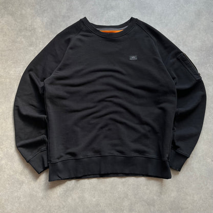 Alpha Industries Black Sweatshirt M
