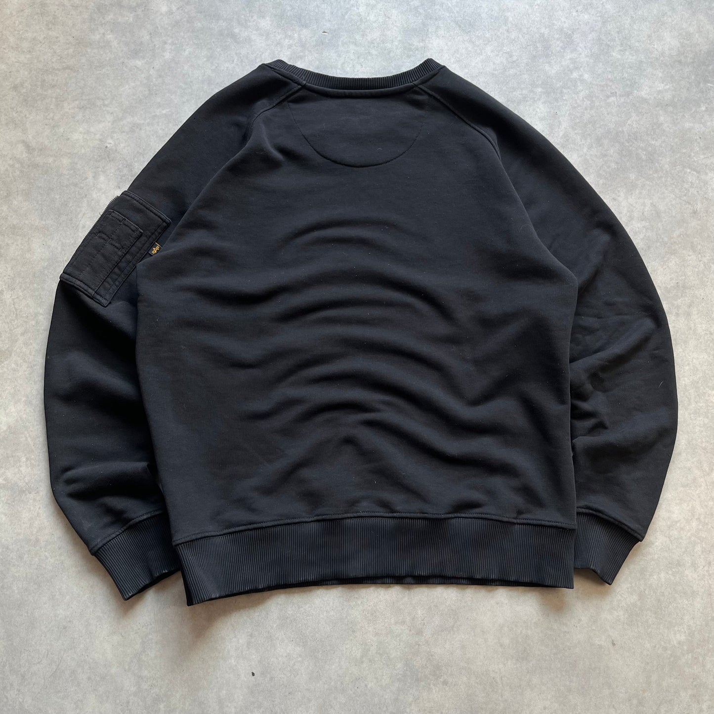 Alpha Industries Black Sweatshirt M
