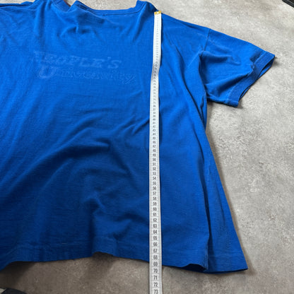 Project Blue Royal Blue Graphic Pocket T-Shirt L