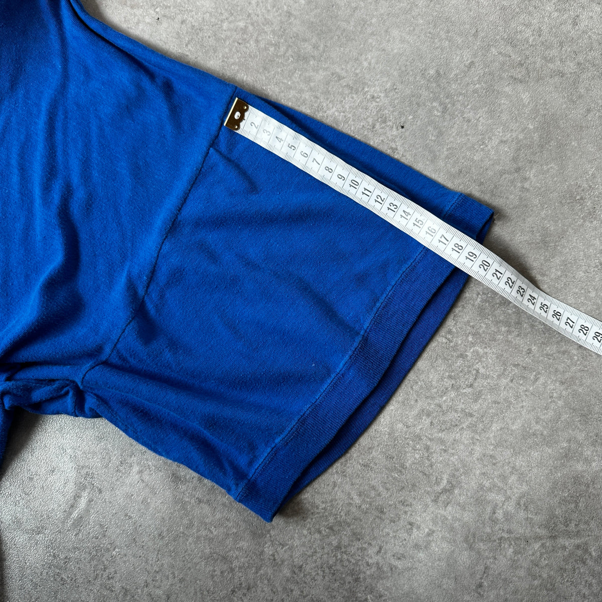 Project Blue Royal Blue Graphic Pocket T-Shirt L