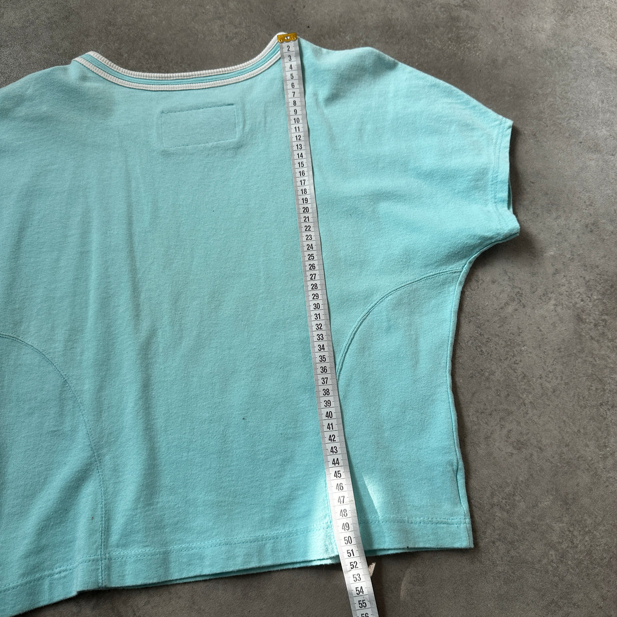 Crazy Puzzle Light Blue Tweety & Toucan Bahia Crop Top M