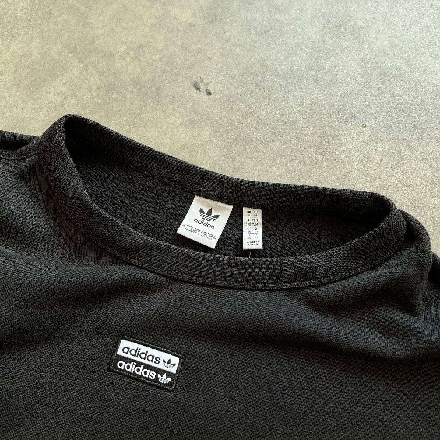 Adidas Black Sweatshirt M