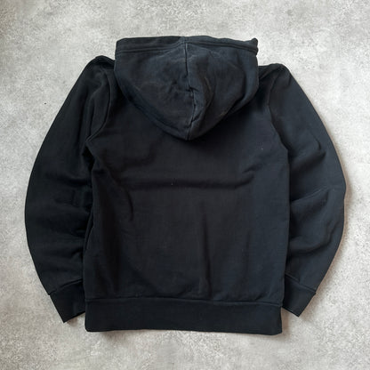 Calvin Klein Black Embroidered Chest Logo Hoodie XS