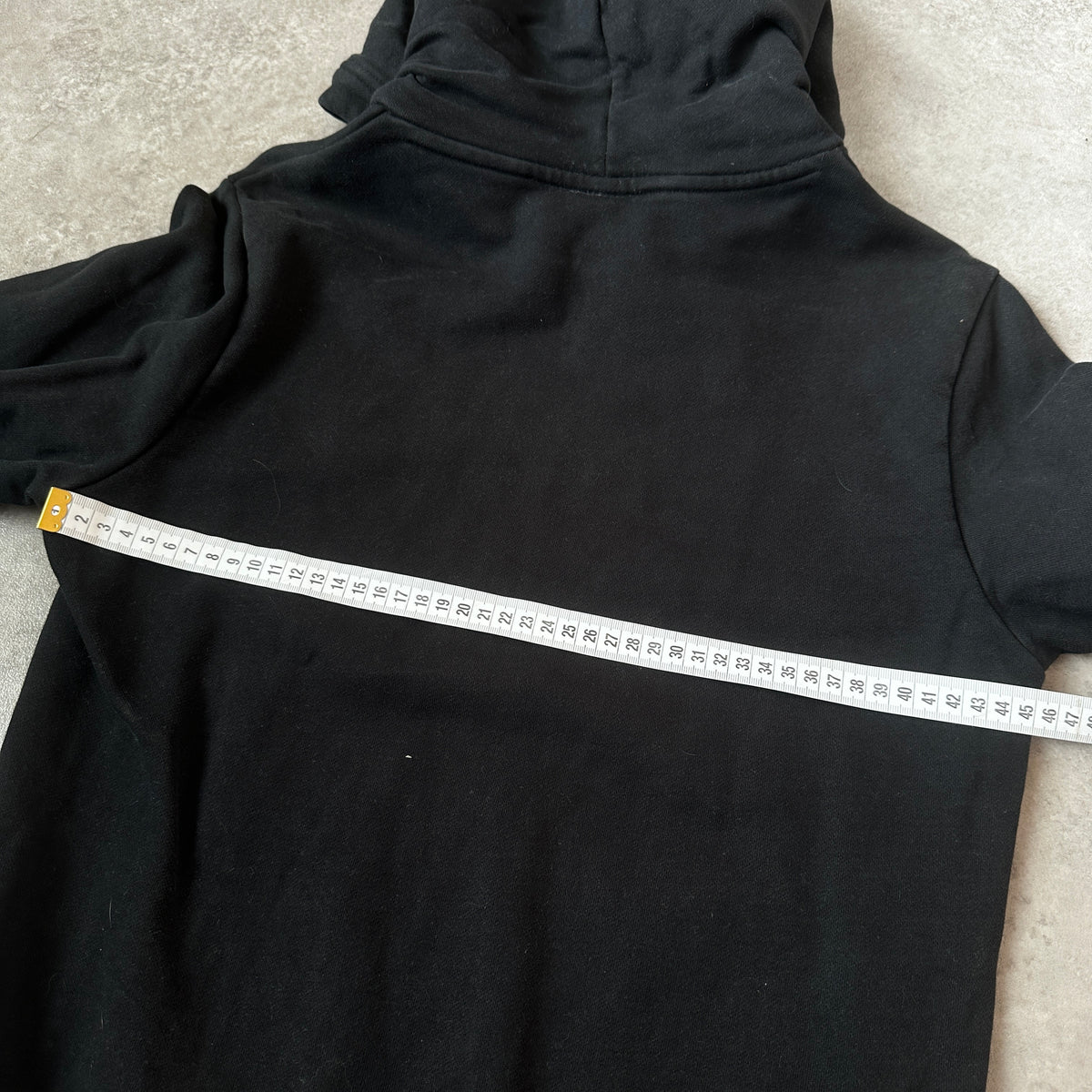 Calvin Klein Black Embroidered Chest Logo Hoodie XS