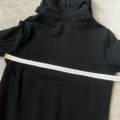 Calvin Klein Black Embroidered Chest Logo Hoodie XS