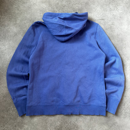 Puma Blue Logo Full-Zip Hoodie L