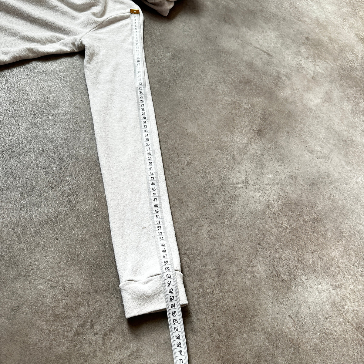 Abercrombie & Fitch Off-White Embossed Crest Hoodie S