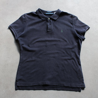 Ralph Lauren Classic Polo Shirt – Black (Woman-L)