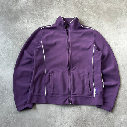 Champion Purple Fleece Full-Zip Jacket L