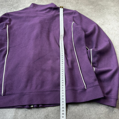 Champion Purple Fleece Full-Zip Jacket L