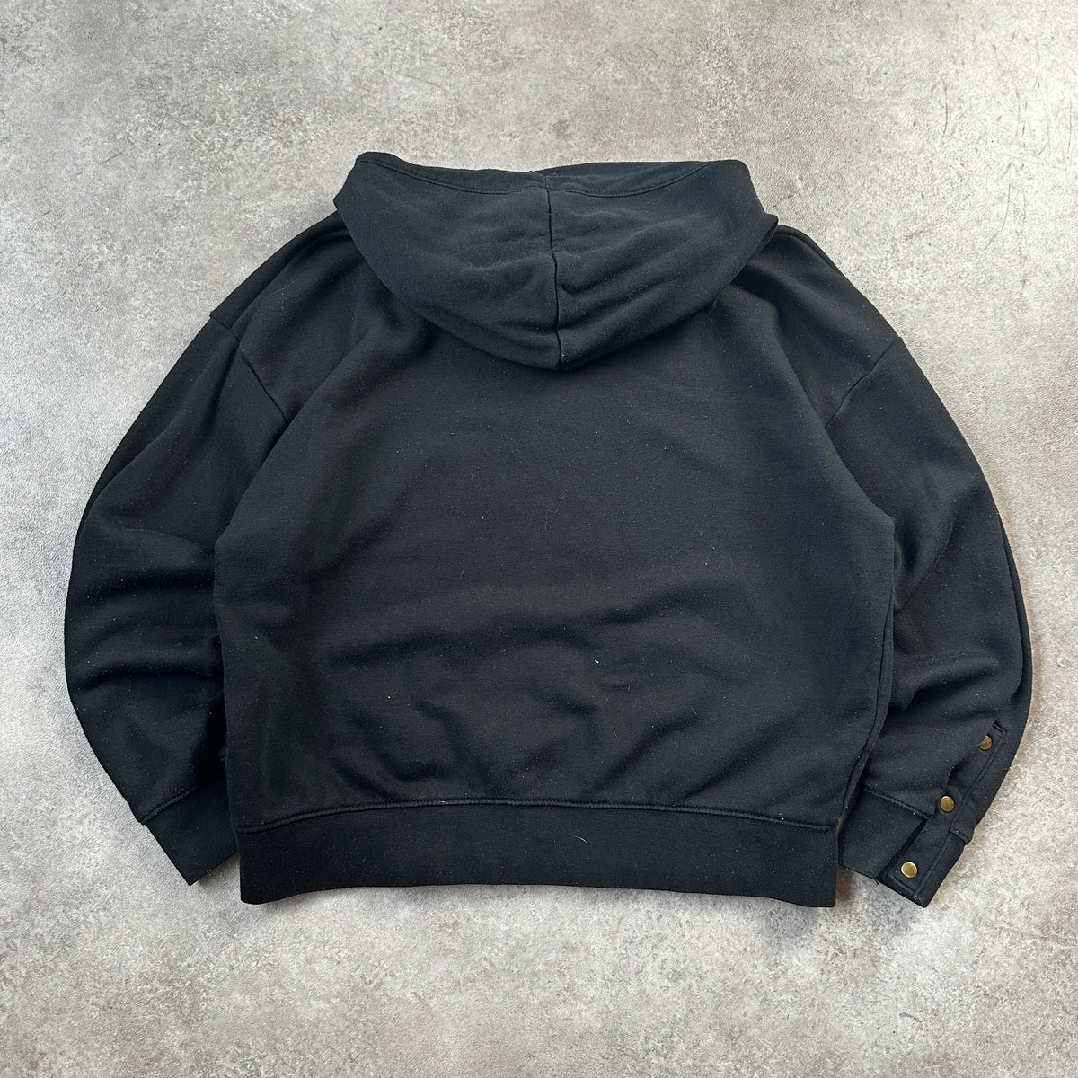 Jordan Black Outlined Logo Hoodie XL