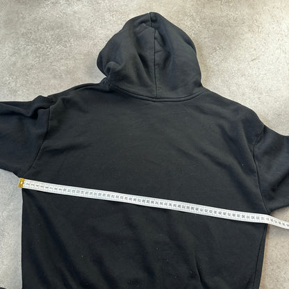 Jordan Black Outlined Logo Hoodie XL