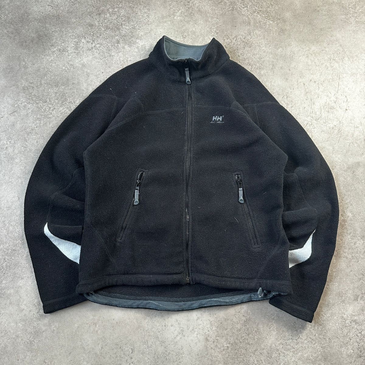 Helly Hansen Black Fleece Full-Zip Jacket M