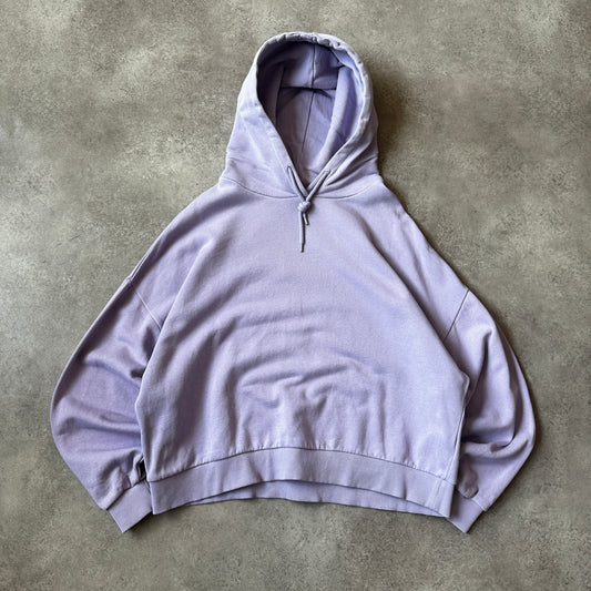 Karl Kani Lilac Plain Oversized Hoodie XS
