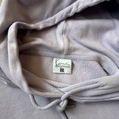 Karl Kani Lilac Plain Oversized Hoodie XS