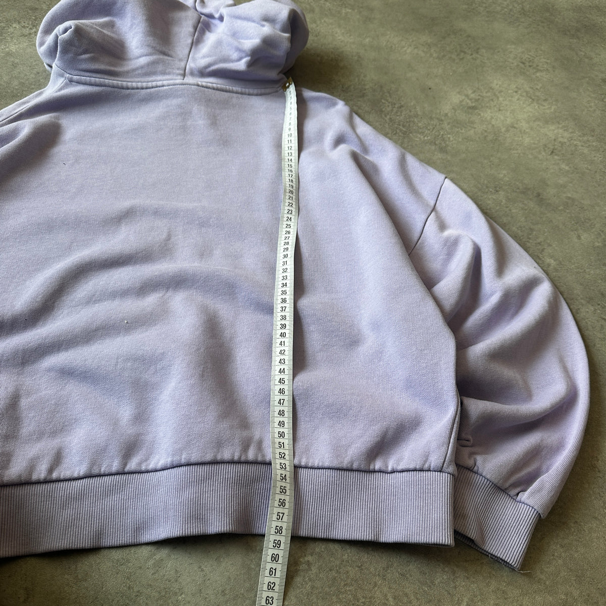 Karl Kani Lilac Plain Oversized Hoodie XS