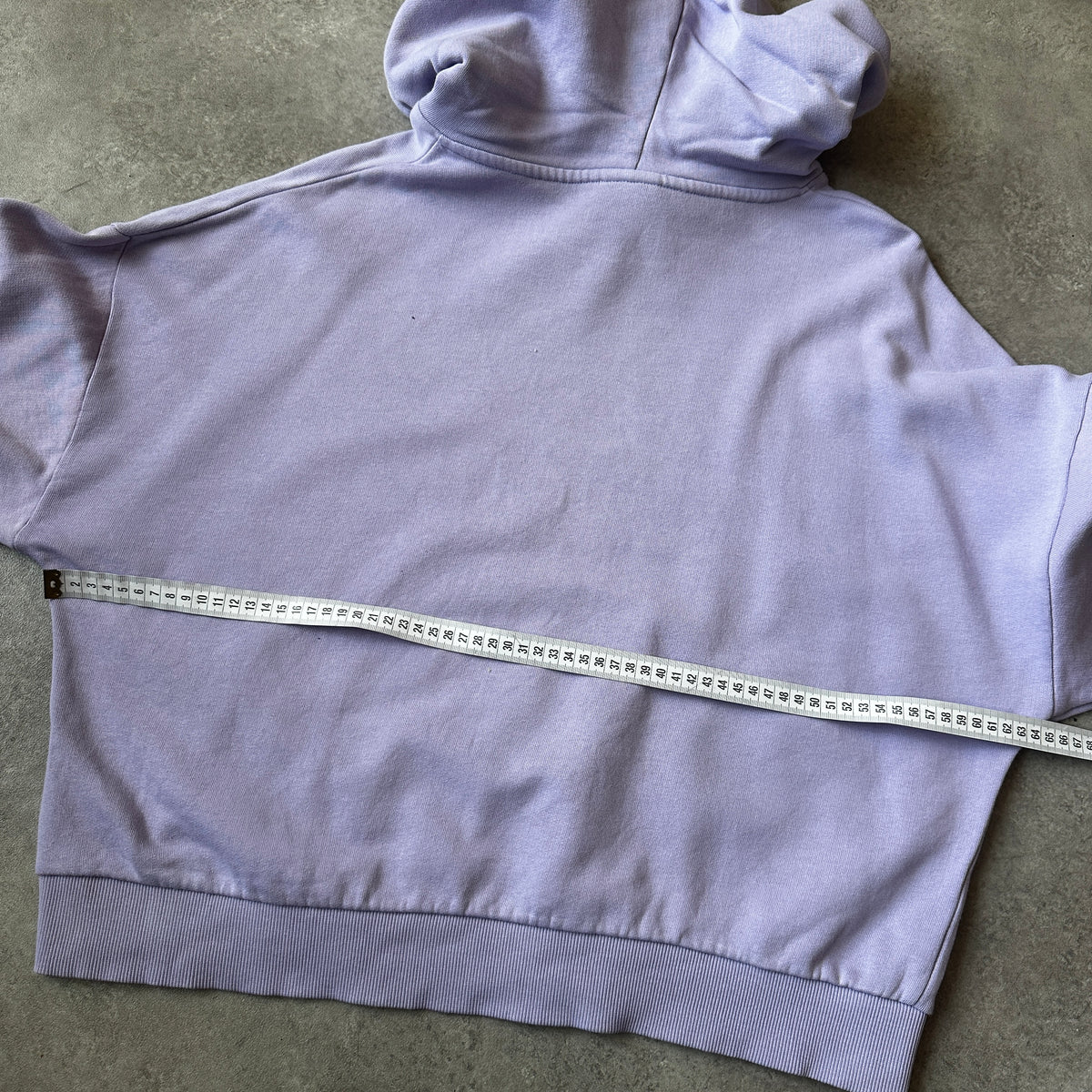 Karl Kani Lilac Plain Oversized Hoodie XS