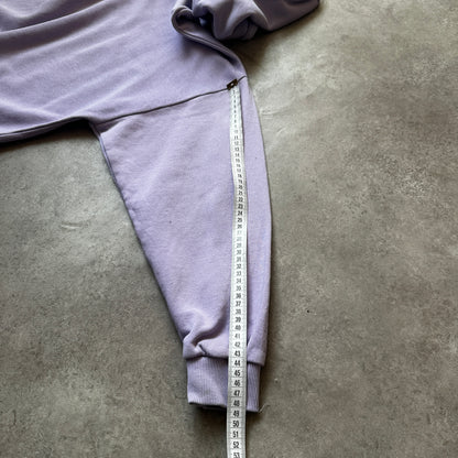 Karl Kani Lilac Plain Oversized Hoodie XS
