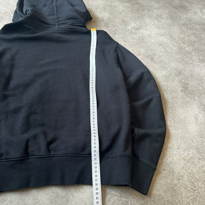 Kenzo Black Embroidered Tiger Logo Hoodie M