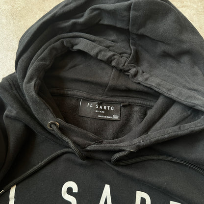 Il Sarto Black Arch Logo Hoodie L