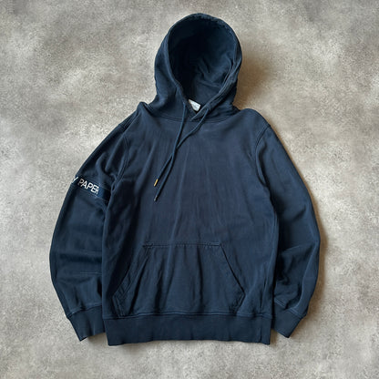 Daily Paper Black Sleeve Logo Hoodie M