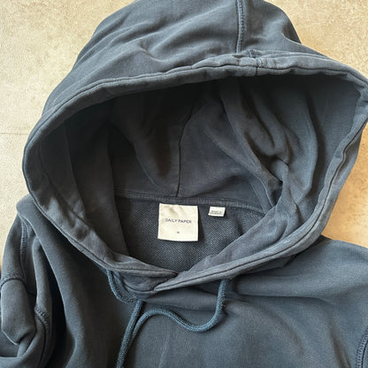 Daily Paper Black Sleeve Logo Hoodie M