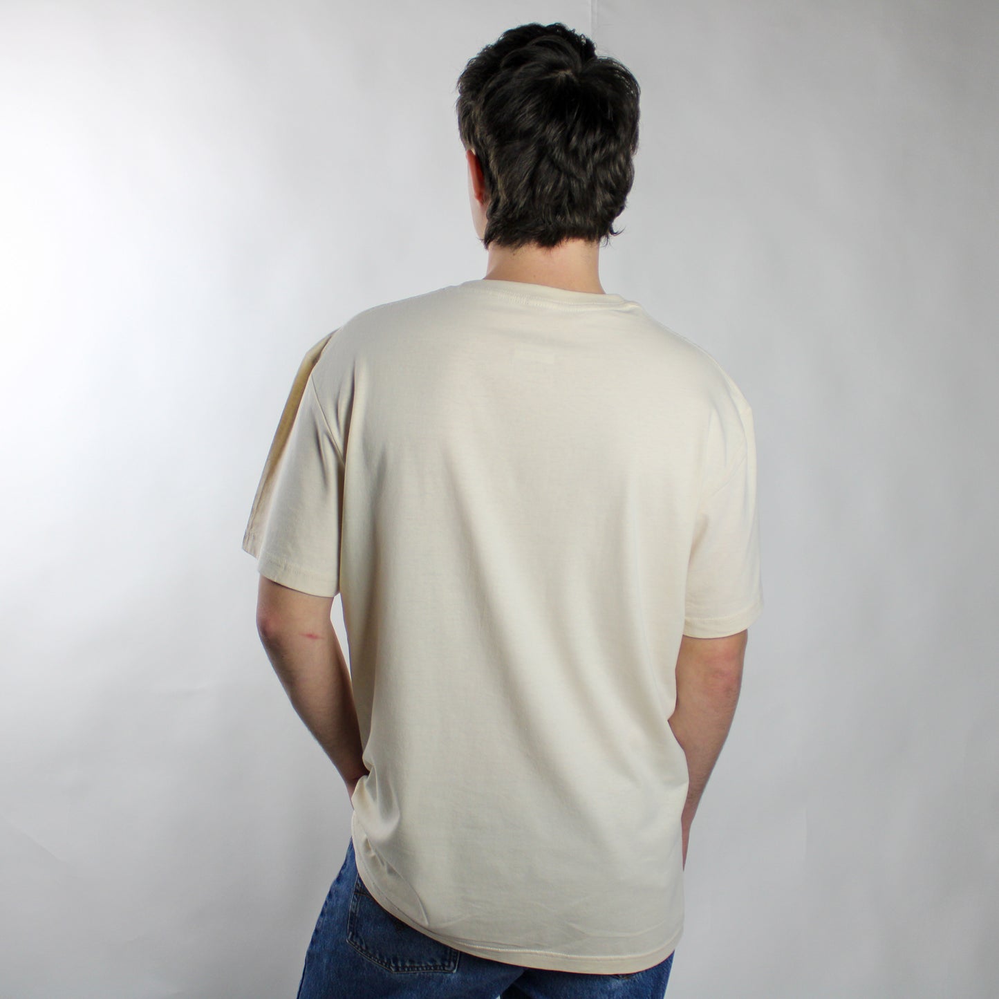 Undergrounder Sand Middle Printed T-Shirt