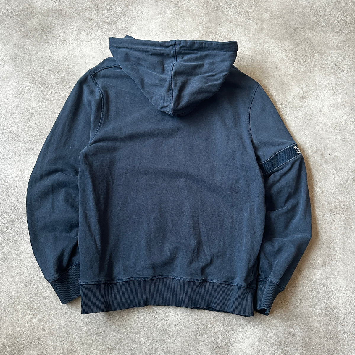 Daily Paper Black Sleeve Logo Hoodie M