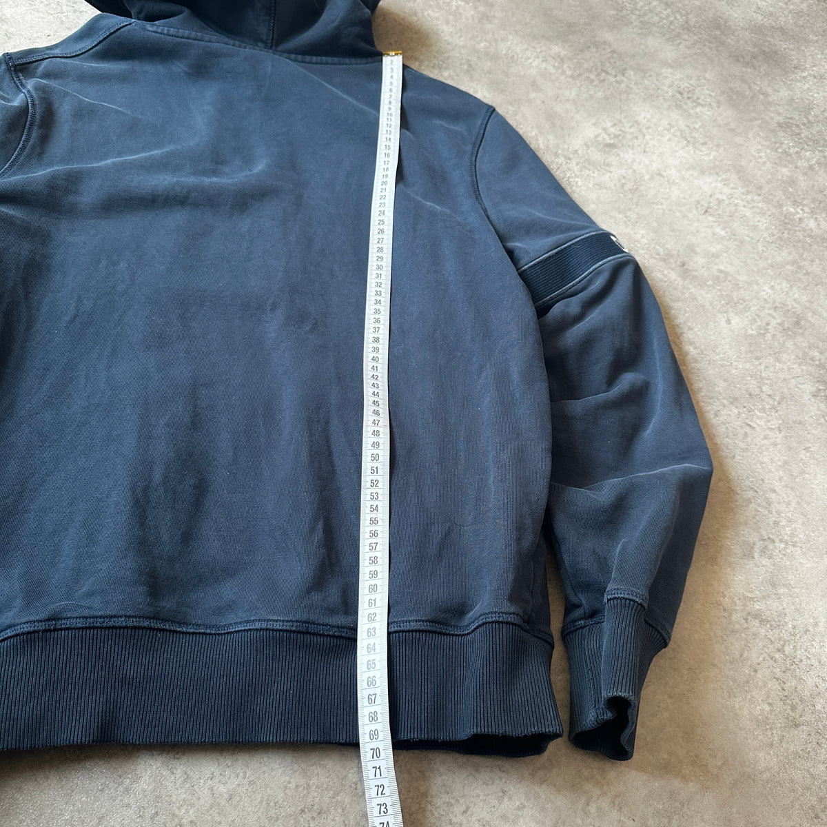 Daily Paper Black Sleeve Logo Hoodie M