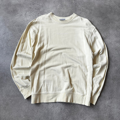 Worst Behavior Off-White Plain Crewneck S