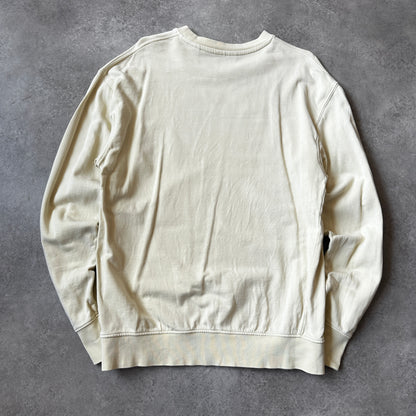 Worst Behavior Off-White Plain Crewneck S