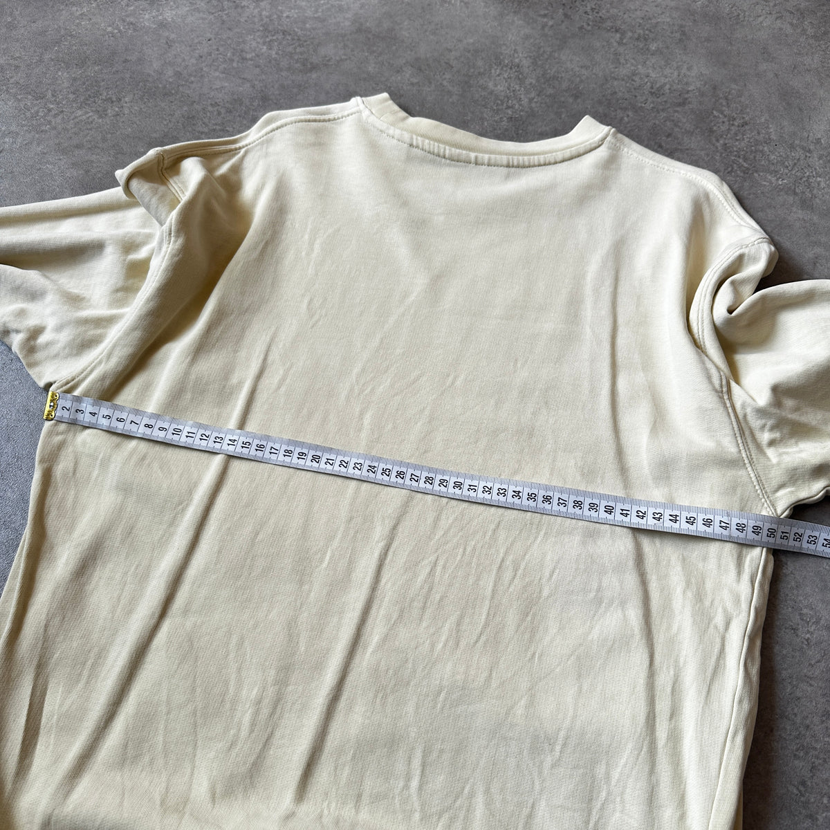 Worst Behavior Off-White Plain Crewneck S