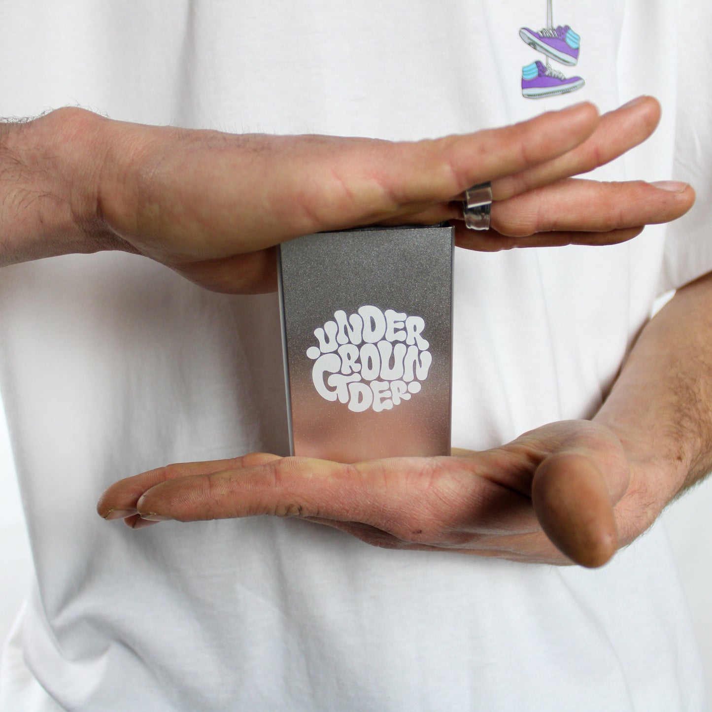 Undergrounder Card Holder [ silver-center ]