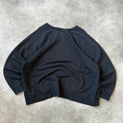 Nike Black Small Chest Logo Crewneck XL
