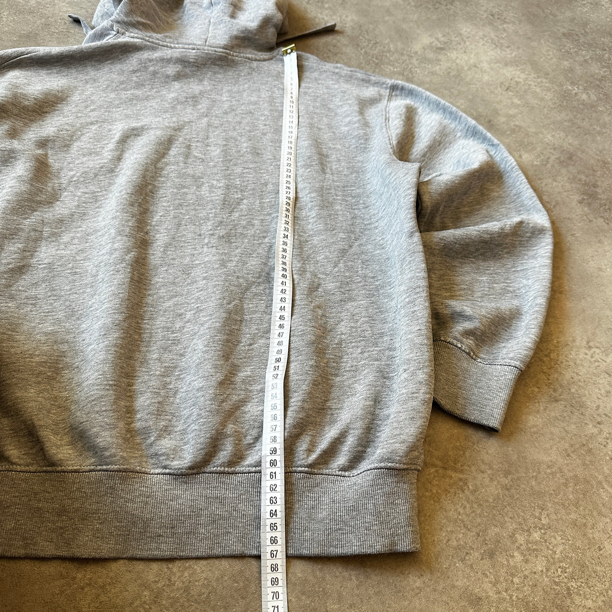 Russell Athletic Grey Athletic Department Graphic Hoodie L