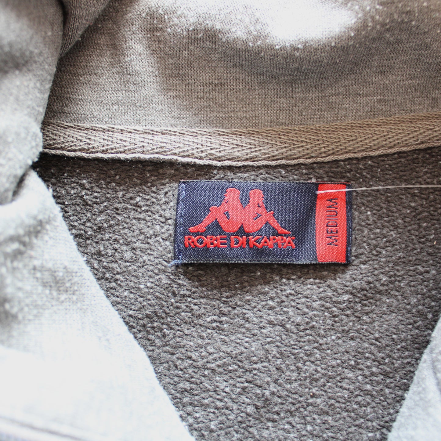 Robe di Kappa Zip Sweatshirt – Grey (Man-M)