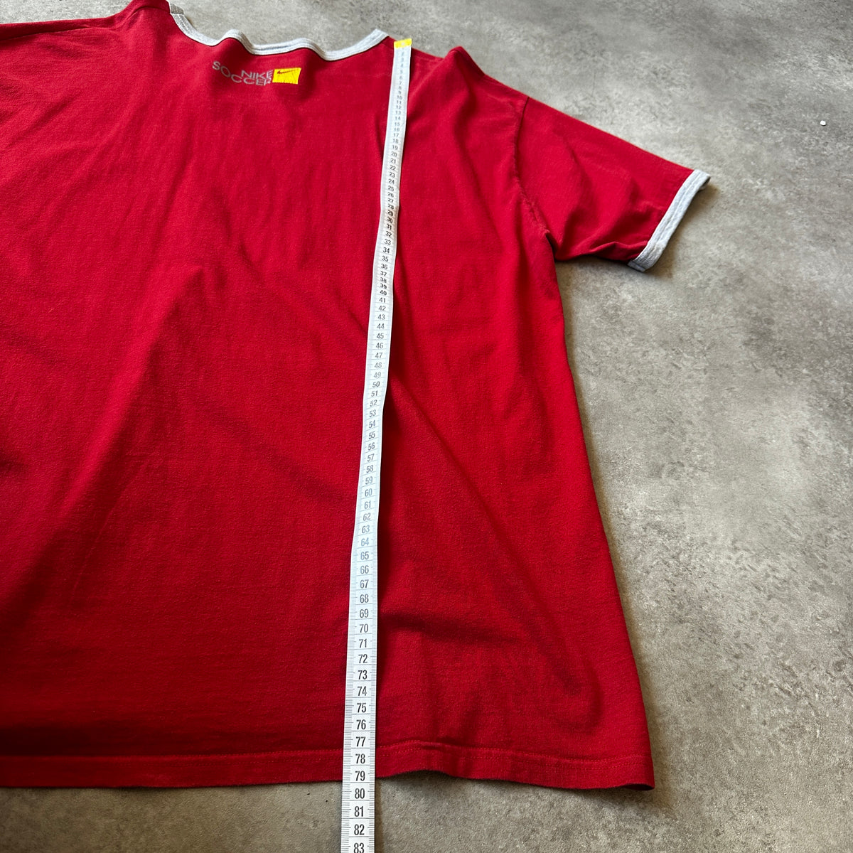 Nike Red "Friendly Or Not Here I Come" Ringer T-Shirt XXL