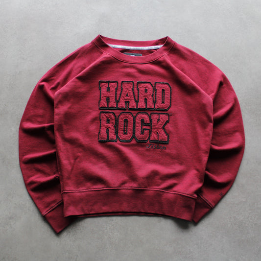 Hard Rock Cafe Lisbon Sweatshirt – Burgundy (Woman-S)