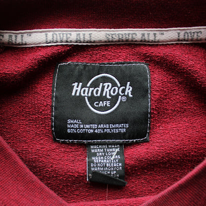 Hard Rock Cafe Lisbon Sweatshirt – Burgundy (Woman-S)