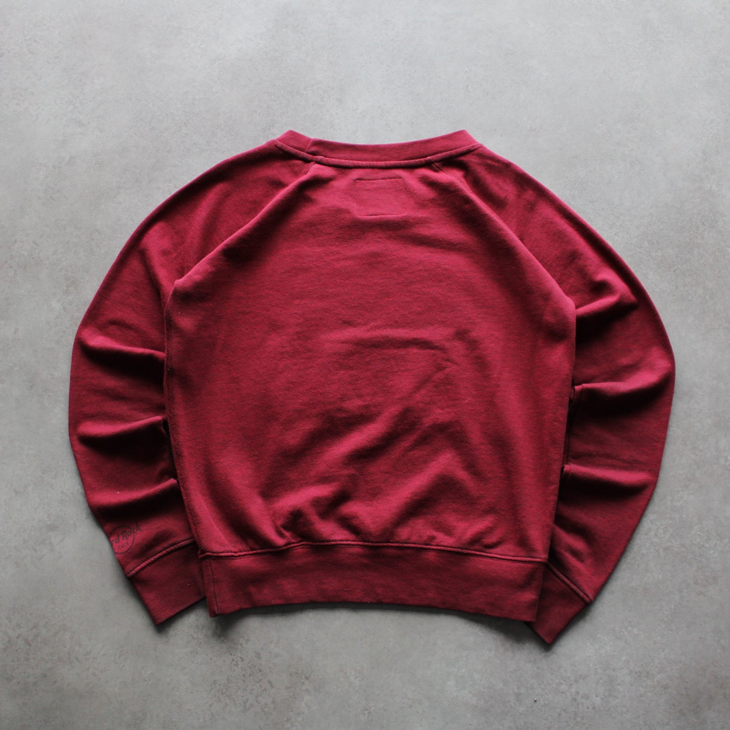 Hard Rock Cafe Lisbon Sweatshirt – Burgundy (Woman-S)