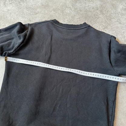 Starter Black Big Front Logo Crewneck M