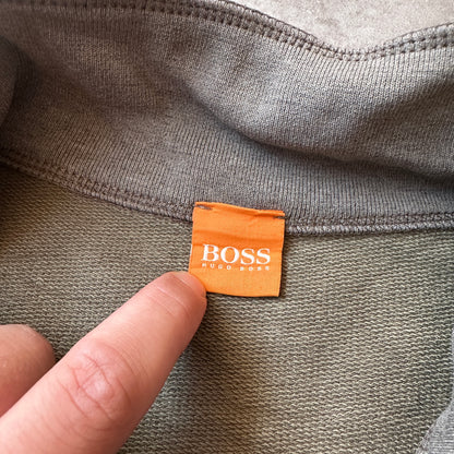 Boss Olive Green Full-Zip Track Jacket XL
