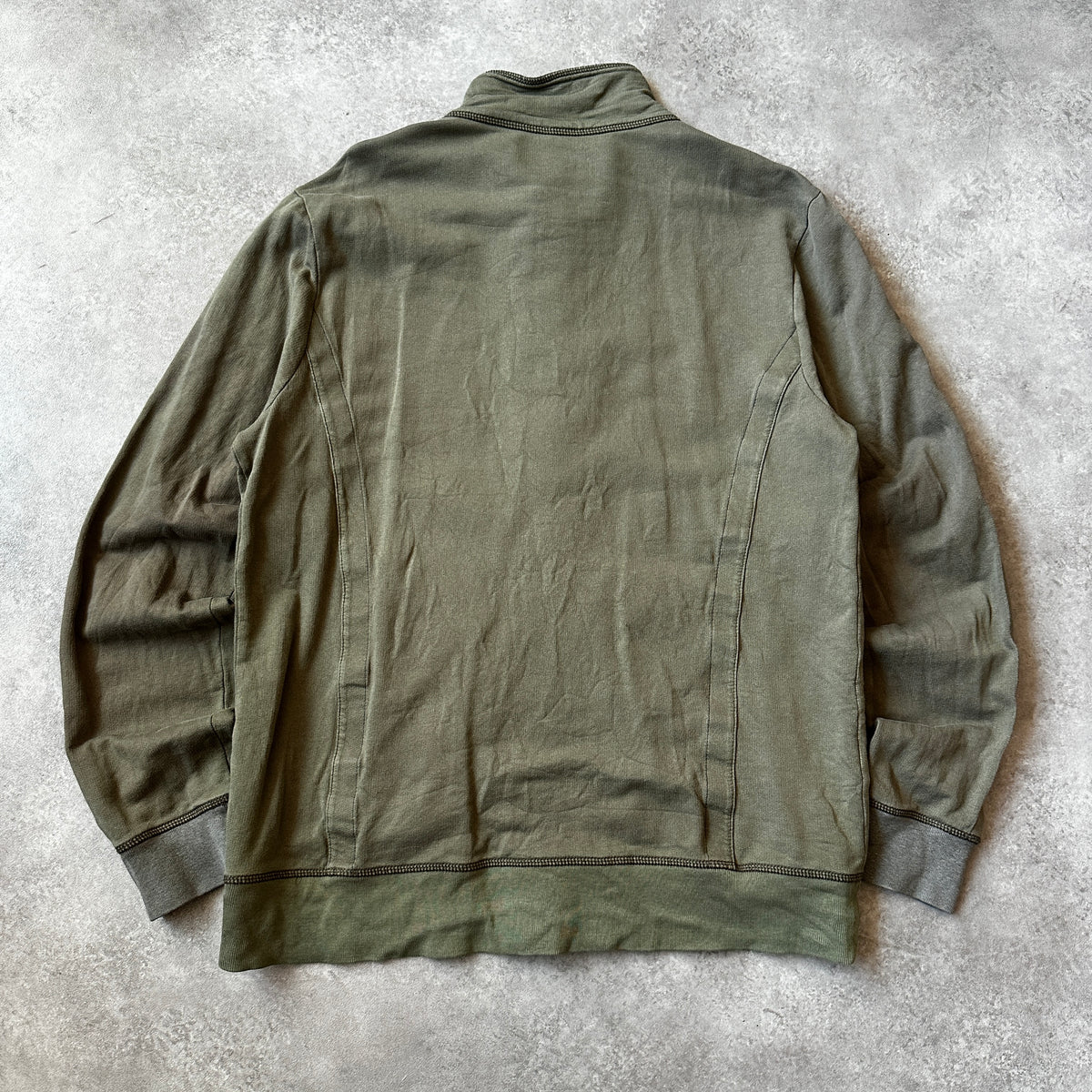 Boss Olive Green Full-Zip Track Jacket XL