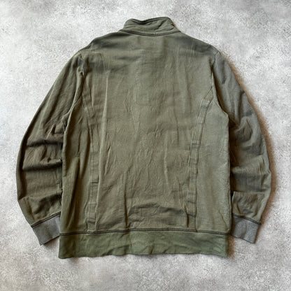 Boss Olive Green Full-Zip Track Jacket XL