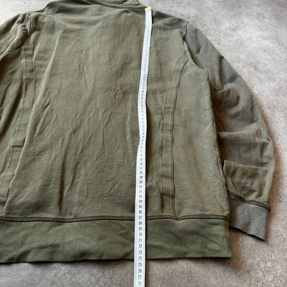 Boss Olive Green Full-Zip Track Jacket XL