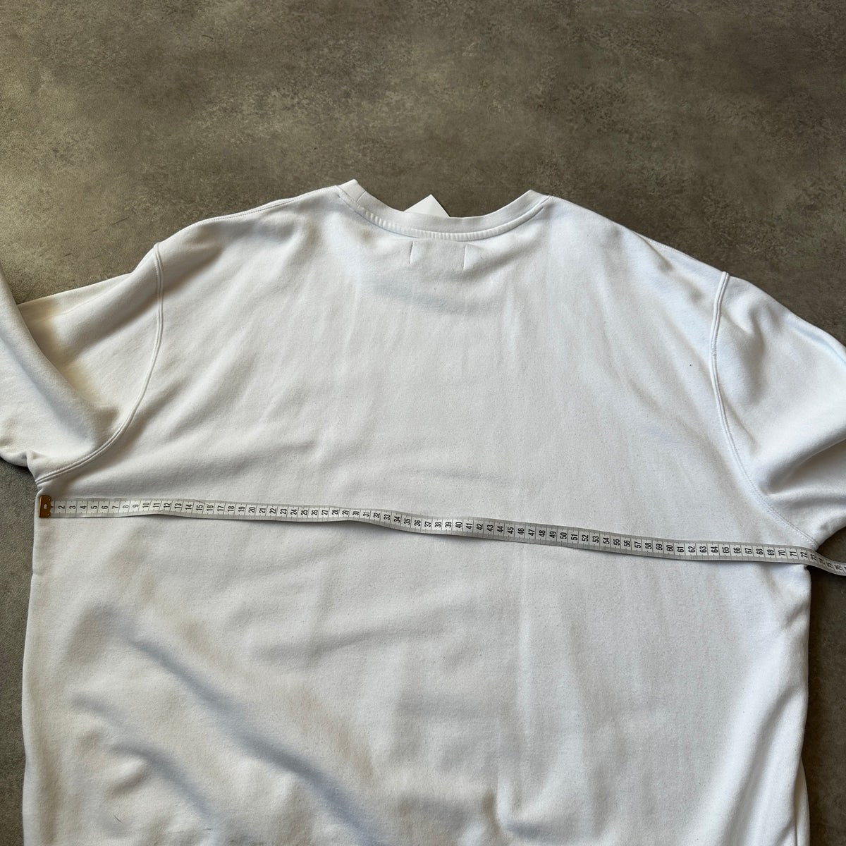 Jordan White Arch Logo Crewneck XXL