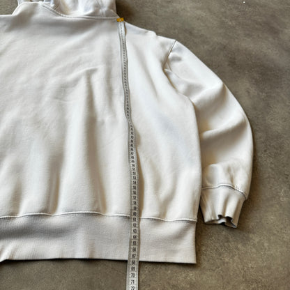 Adidas Off-White Badge of Sport Logo Hoodie M