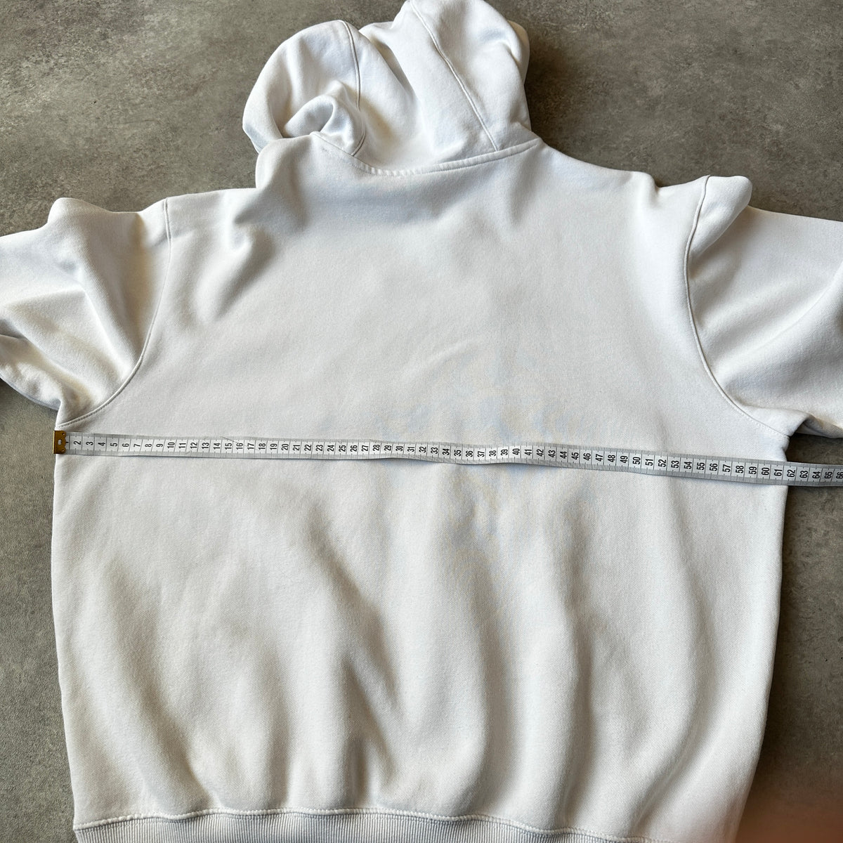 Adidas Off-White Badge of Sport Logo Hoodie M