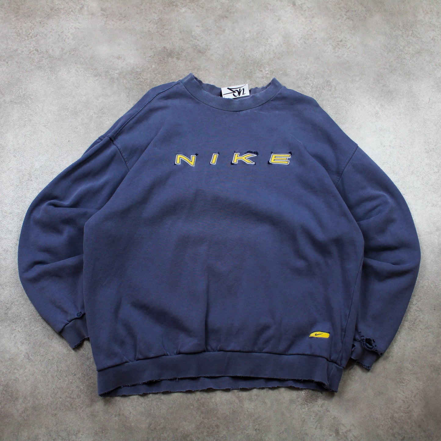 Nike Vintage Crewneck Sweater (Men-L) [DISTRESSED]